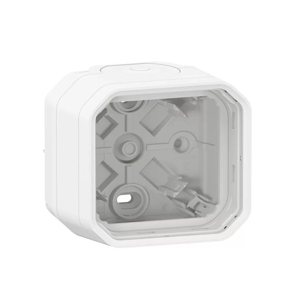 Legrand 069689L Plexo 55 falon kívüli 1-es doboz, membrános, fehér