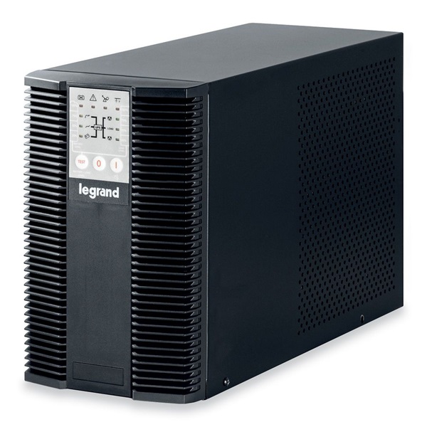 Legrand 310155 KEOR LP 1 kVA 5 perc BEM:C14 KIM:3xC13+1xFR RS232 SNMP szlot online kettős konverziós szünetmentes torony