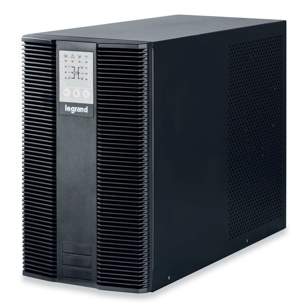 Legrand 310159 KEOR LP 3 kVA 5 perc BEM:C20 KIM:6xC13+2xFR RS232 SNMP szlot online kettős konverziós szünetmentes torony
