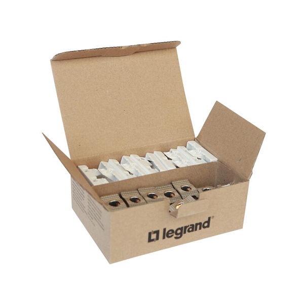 Legrand 632904 Linkeo C 10 db-os 1xRJ45 Cat5e UTP csatlakozó készlet 45x45 fehér burkolattal