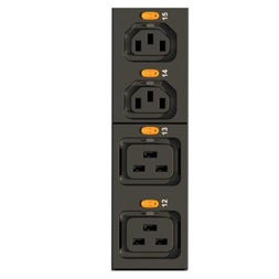 Legrand 646101 19"/1U iPDU elosztósor 1 fázisú 16A 8xC13 C20 csatlakozó kábel nélkül