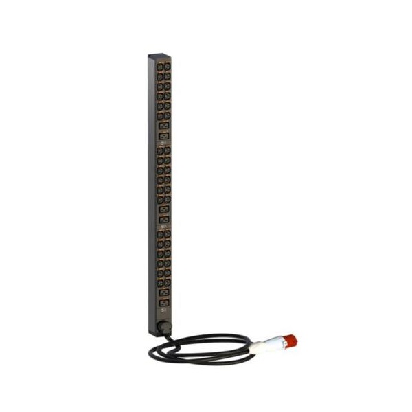 Legrand 646910 0U PDU elosztósor 1 fázisú 32A 36xC13 + 6xC19 aljzat ipari-3P+N+F 3m csatlakozódugóval