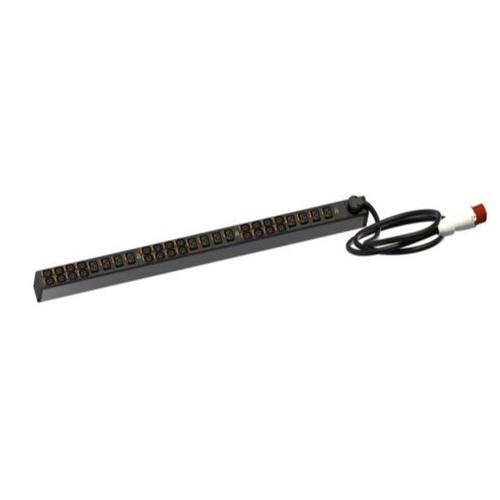Legrand 646911 0U PDU elosztósor 3 fázisú 32A 24xC13 + 12xC19 reteszelhető aljzat ipari-3P+N+F 3m csatlakozódugóval