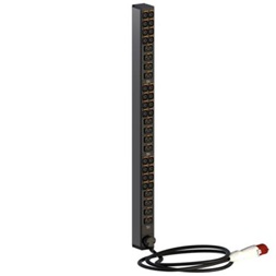 Legrand 646911 0U PDU elosztósor 3 fázisú 32A 24xC13 + 12xC19 reteszelhető aljzat ipari-3P+N+F 3m csatlakozódugóval