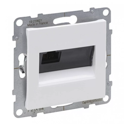 Legrand 721154 Suno 2xRJ45 fehér CAT.6A UTP csatlakzóaljzat