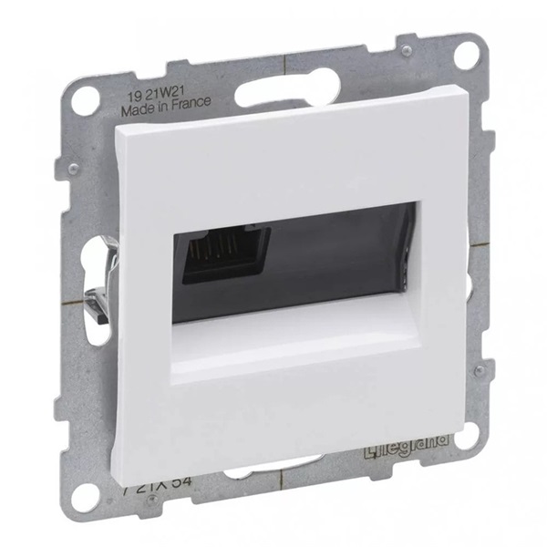 Legrand 721454 Suno UTP Cat.6A UTP 1xRJ45 fekete fali aljzat