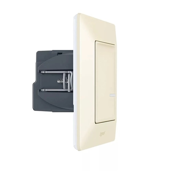 Legrand 752284A Valena Life with Netatmo okos kapcsoló/dimmer, nulla vezető nélkül, keret nélkül, elefántcsont