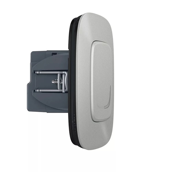 Legrand 752784A Valena Allure with Netatmo okos kapcsoló/dimmer, nulla vezető nélkül, keret nélkül, alumínium