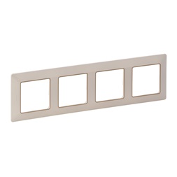 Legrand 754064 Valena Life elefántcsont–arany 4-es keret