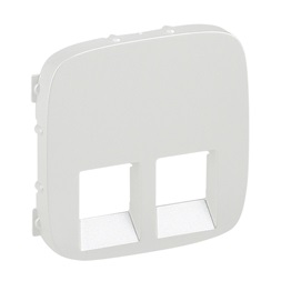 Legrand 755429 Valena Allure gyöngyház 2xRJ11/RJ45 aljzat burkolat