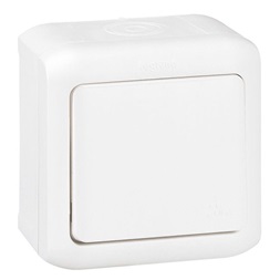 Legrand 782360 Forix 10 AX - 250 V fehér IP44 falon kívüli egypolusú kapcsoló
