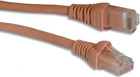 Legrand Cat5e (U/UTP) világos rózsaszín 5 méter Linkeo árnyékolatlan patch kábel
