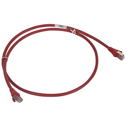 Legrand Cat6 (F/UTP) piros 3 méter LCS3 árnyékolt patch kábel