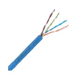 Legrand Cat6 árnyékolatlan réz fali kábel (U/UTP) 4 érpár (AWG23) PVC kék Eca 305m kartondoboz LCS3