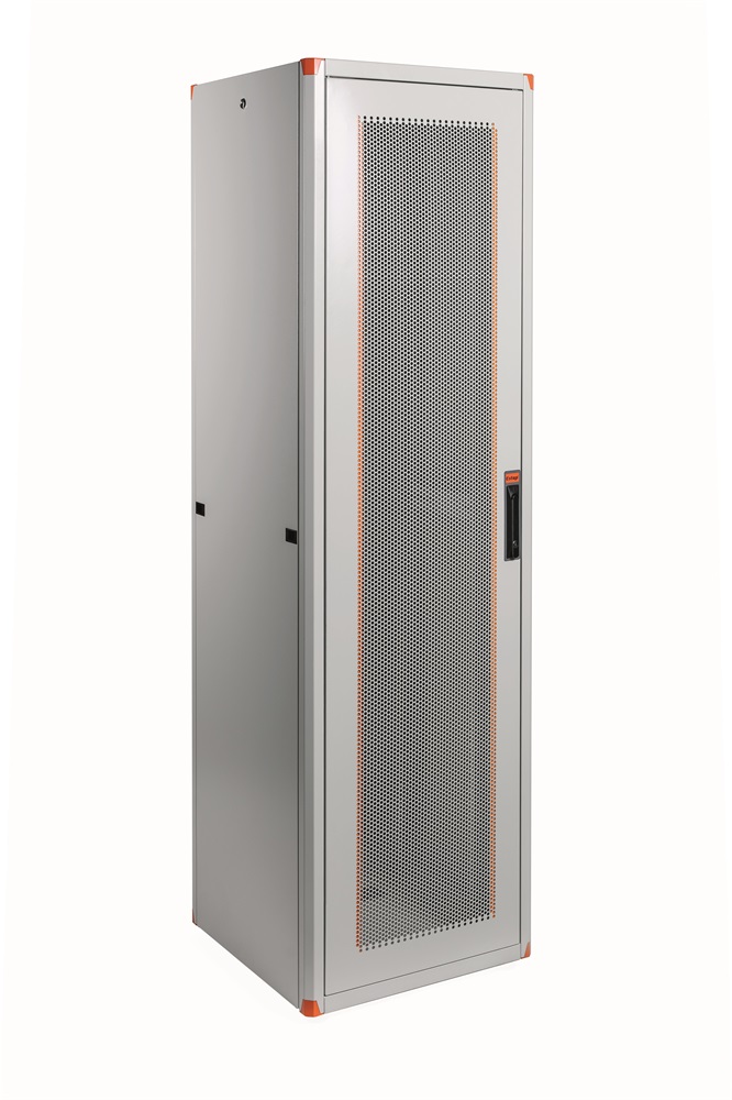 Legrand EVO32U6060DD 19" 32U 600x600x1552 szimpla 63% perforált ajtós hálózati állószekrény komplett Evoline