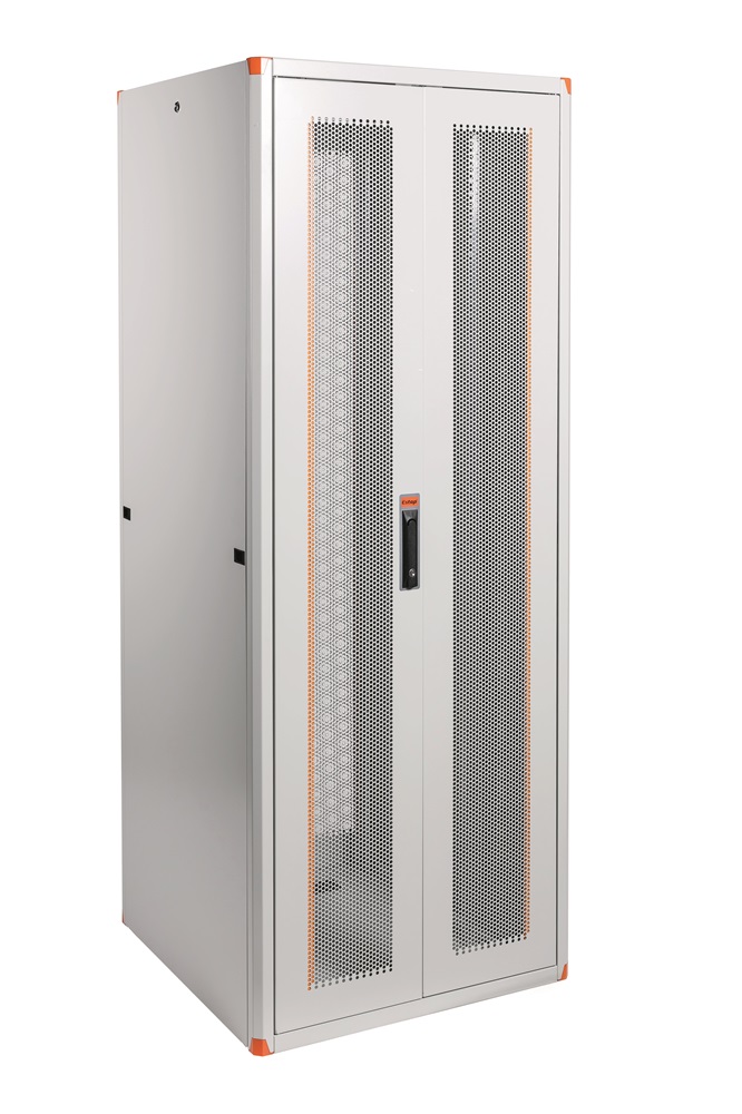 Legrand EVO42U8010EE 19" 42U 800x1000x1997 dupla 63% perforált ajtós hálózati állószekrény komplett Evoline