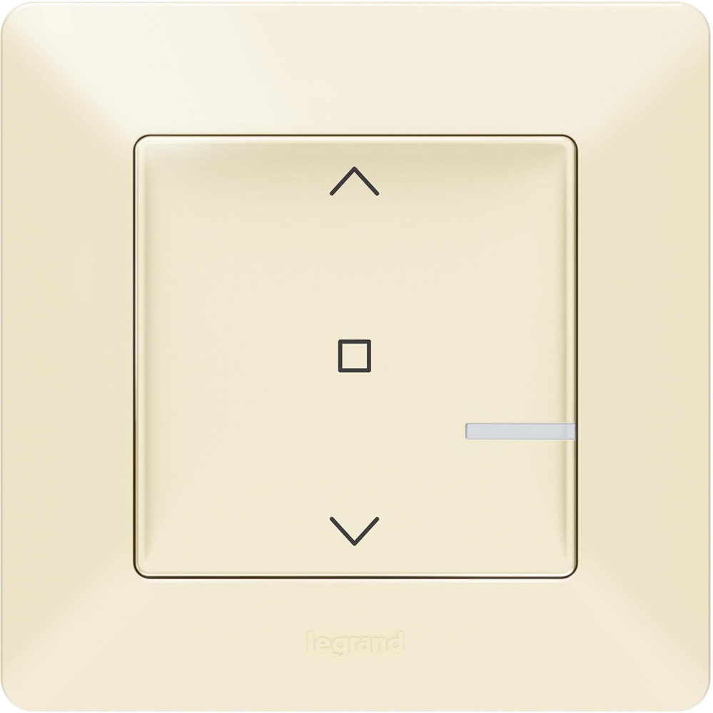 Legrand Valena Life Netatmo Intelligens Vezeték nélküli redőnykapcsoló elefántcsont