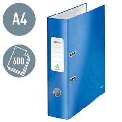 Leitz 180° Wow A4 8cm kék iratrendező
