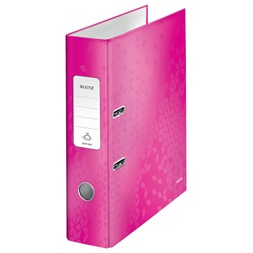 Leitz 180° Wow A4 8cm rózsaszín iratrendező