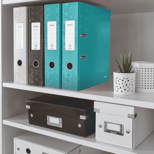 Leitz 180 fok Wow 8cm jégkék iratrendező