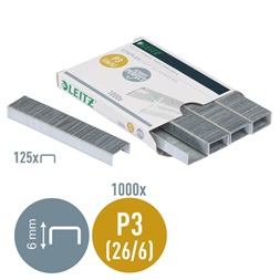 Leitz 26/6 1000db/doboz tűzőkapocs