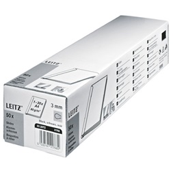 Leitz 3mm 50db-os átlátszó iratsín