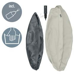 Leitz Active 55cm világosszürke  nehezékkel ülőlabda