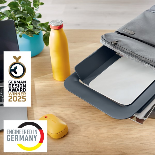 Leitz COSY Ergo 13"-17" bársony szürke laptop állvány