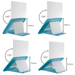Leitz COSY Ergo 13"-17" nyugodt kék laptop állvány
