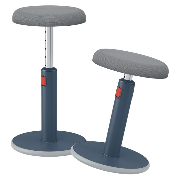 Leitz COSY Ergo Active bársony szürke ergonomikus ülő-álló szék