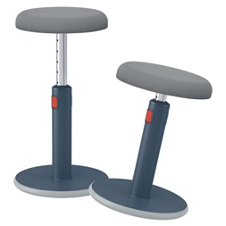 Leitz COSY Ergo Active bársony szürke ergonomikus ülő-álló szék