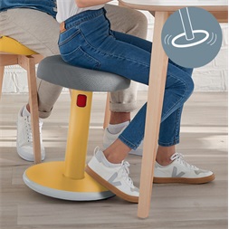 Leitz COSY Ergo Active meleg sárga ergonomikus ülő-álló szék