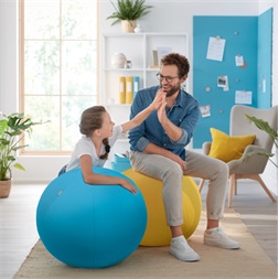 Leitz COSY Ergo bársony szürke ülőlabda