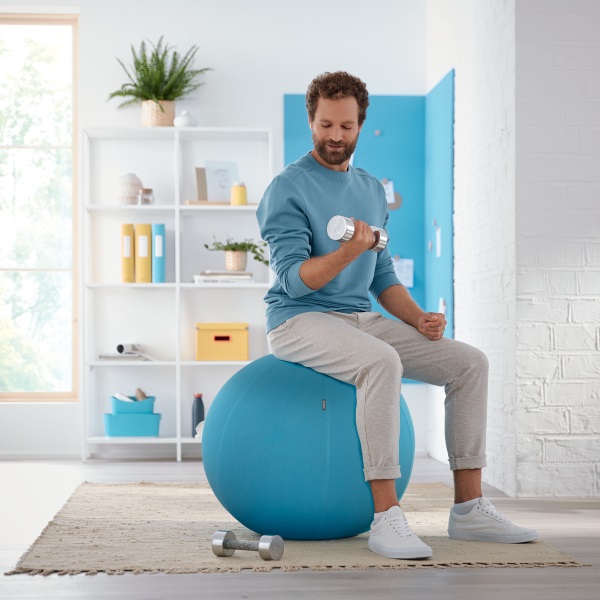 Leitz COSY Ergo nyugodt kék ülőlabda