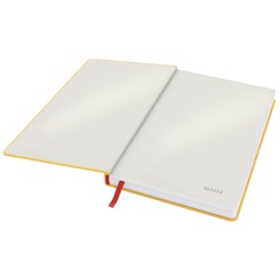 Leitz COSY Soft touch A5 meleg sárga kockás jegyzetfüzet