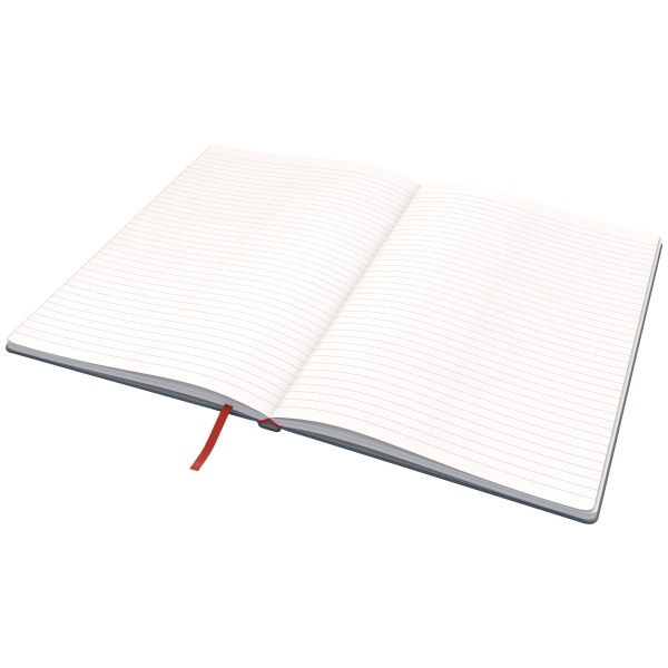 Leitz COSY Soft touch B5 bársony szürke vonalas jegyzetfüzet