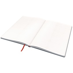Leitz COSY Soft touch B5 bársony szürke vonalas jegyzetfüzet