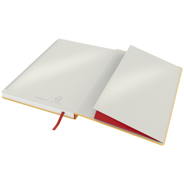 Leitz COSY Soft touch B5 meleg sárga vonalas jegyzetfüzet