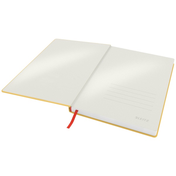 Leitz COSY Soft touch B5 meleg sárga vonalas jegyzetfüzet