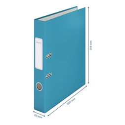 Leitz COSY Soft touch karton 180° keskeny nyugodt kék iratrendező
