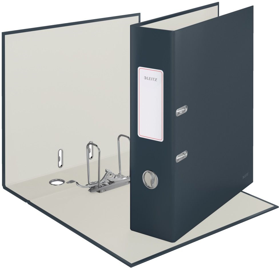 Leitz COSY Soft touch karton 180° széles bársony szürke iratrendező