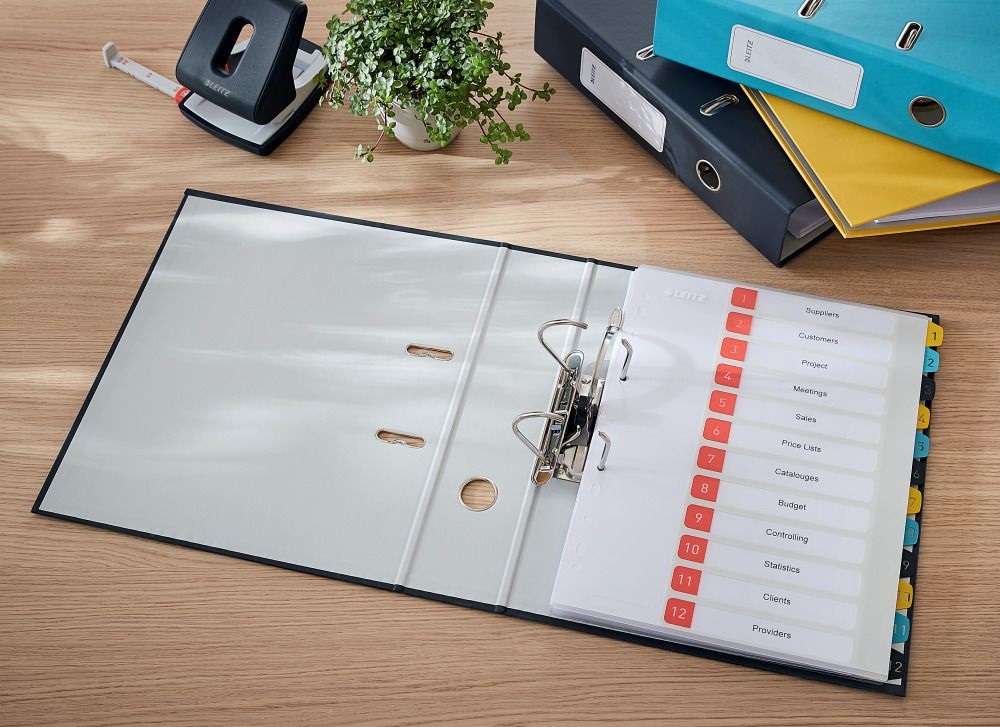 Leitz COSY Soft touch karton 180° széles bársony szürke iratrendező