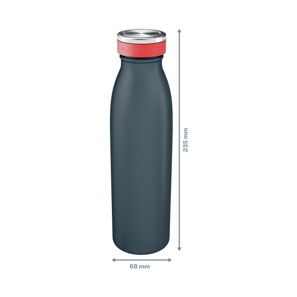 Leitz COSY bársonyszürke fém kulacs