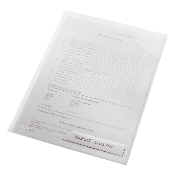 Leitz CombiFile A4 5db áttetsző lefűzhető genotherm