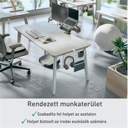 Leitz Ergo 42x25 cm fehér függőleges asztali rendszerező