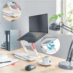 Leitz Ergo állítható magasságú és dőlésszögű laptopállvány