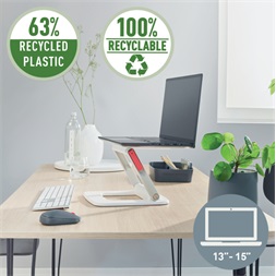 Leitz Ergo állítható magasságú és dőlésszögű laptopállvány