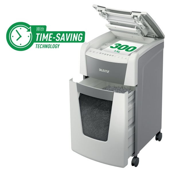 Leitz IQ AutoFeed Office 300 P4 Pro automata iratmegsemmisítő