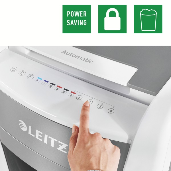 Leitz IQ AutoFeed Office Pro 600 P5 automata iratmegsemmisítő