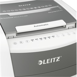 Leitz IQ AutoFeed Office Pro 600 P5 automata iratmegsemmisítő
